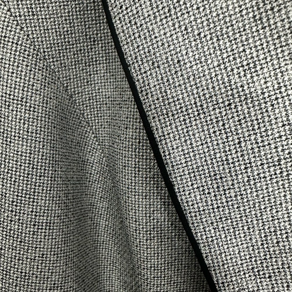 Stylish Black and White Houndstooth Blazer